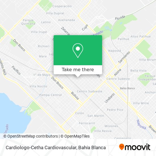 Cardiologo-Cetha Cardiovascular map