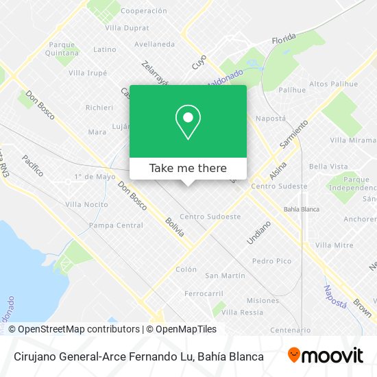 Cirujano General-Arce Fernando Lu map