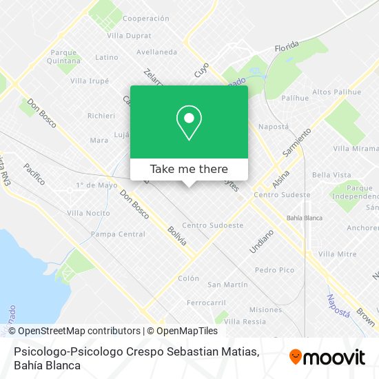 Psicologo-Psicologo Crespo Sebastian Matias map