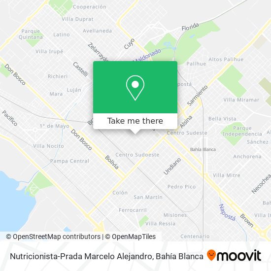 Nutricionista-Prada Marcelo Alejandro map