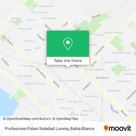 Profesores-Fidani Soledad Lorena map