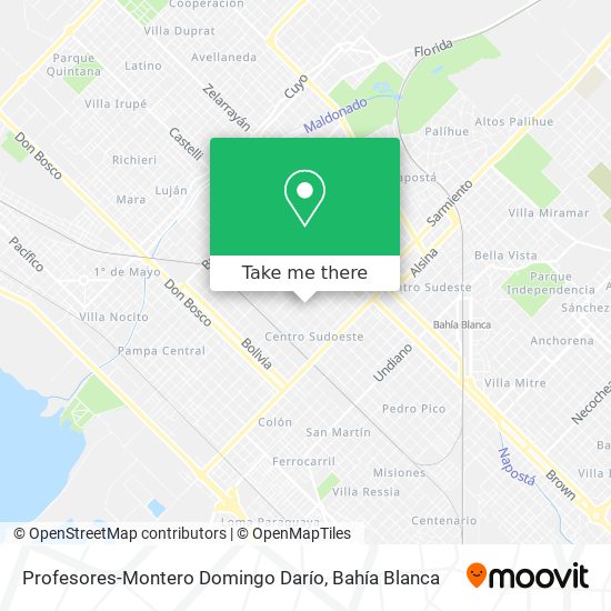 Mapa de Profesores-Montero Domingo Darío