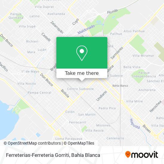 Ferreterias-Ferreteria Gorriti map