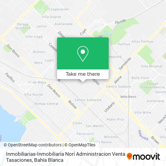 Inmobiliarias-Inmobiliaria Nori Administracion Venta Tasaciones map