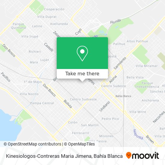 Kinesiologos-Contreras Maria Jimena map