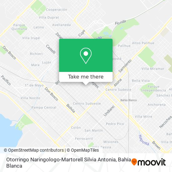 Otorringo Naringologo-Martorell Silvia Antonia map