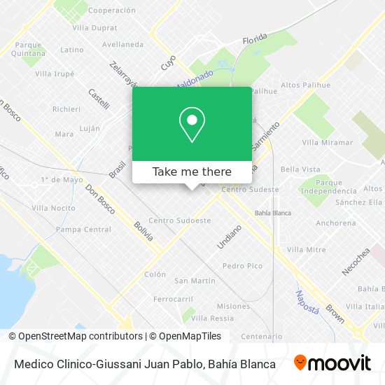 Mapa de Medico Clinico-Giussani Juan Pablo
