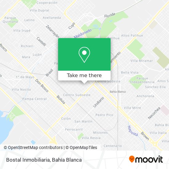 Bostal Inmobiliaria map