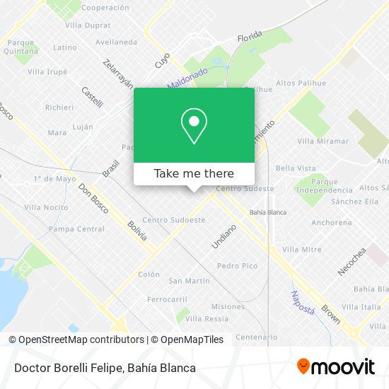 Doctor Borelli Felipe map