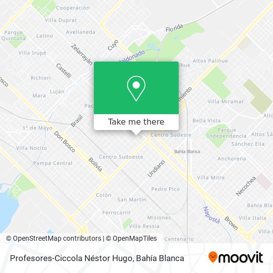 Mapa de Profesores-Ciccola Néstor Hugo