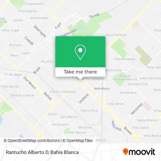 Rantucho Alberto D map