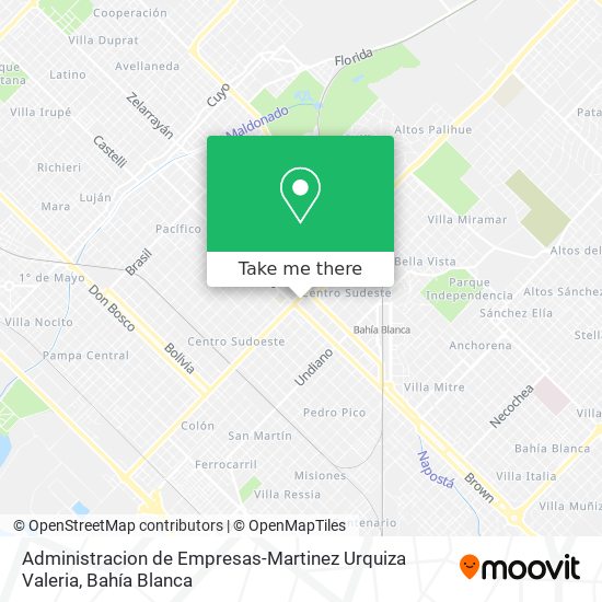 Administracion de Empresas-Martinez Urquiza Valeria map