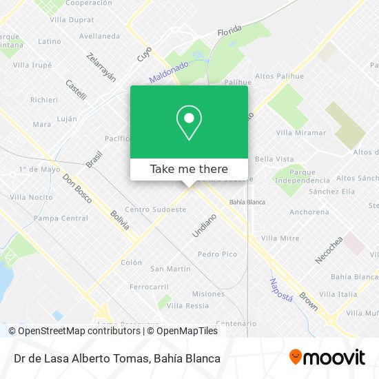 Mapa de Dr de Lasa Alberto Tomas