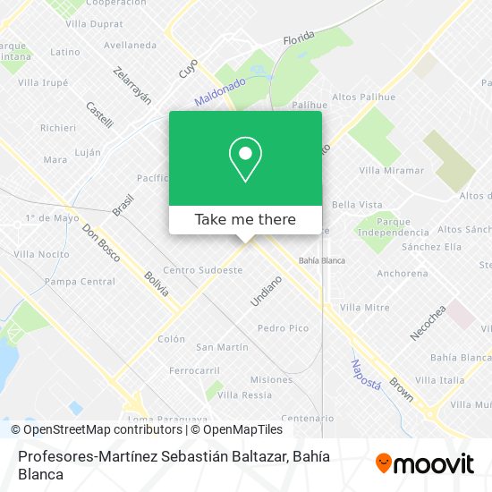 Profesores-Martínez Sebastián Baltazar map