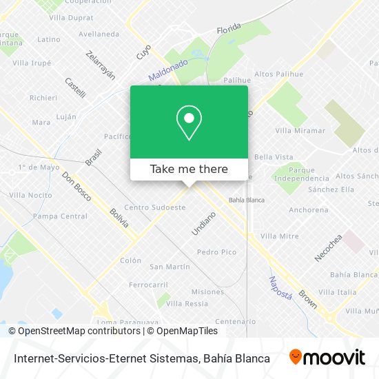 Internet-Servicios-Eternet Sistemas map
