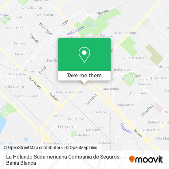 La Holando Sudamericana Compañia de Seguros map