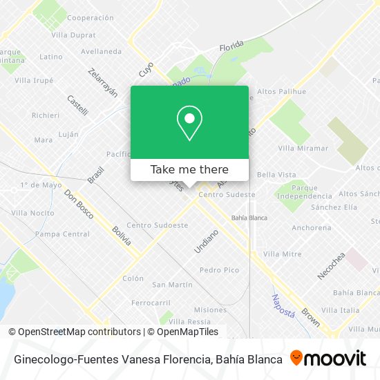 Ginecologo-Fuentes Vanesa Florencia map