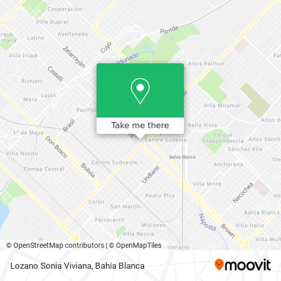 Lozano Sonia Viviana map