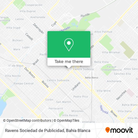 Mapa de Ravens Sociedad de Publicidad
