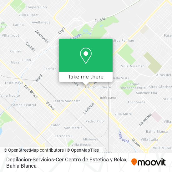 Depilacion-Servicios-Cer Centro de Estetica y Relax map