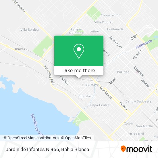 Mapa de Jardin de Infantes N 956