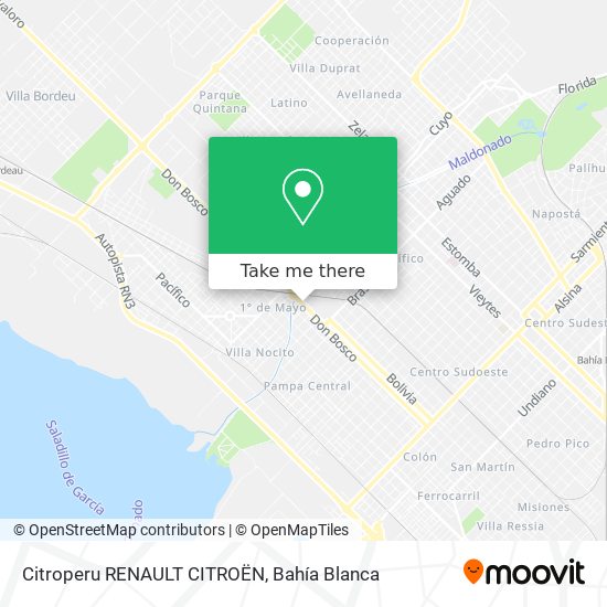 Citroperu RENAULT CITROËN map