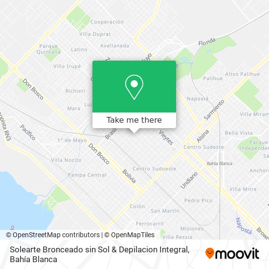 Solearte Bronceado sin Sol & Depilacion Integral map