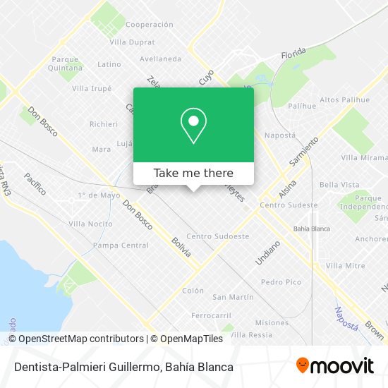Dentista-Palmieri Guillermo map
