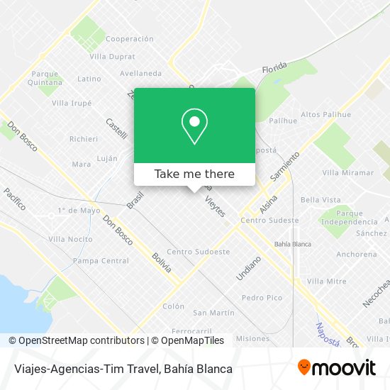 Viajes-Agencias-Tim Travel map