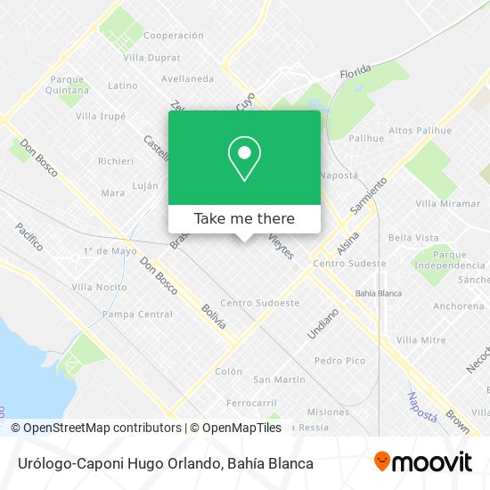 Urólogo-Caponi Hugo Orlando map