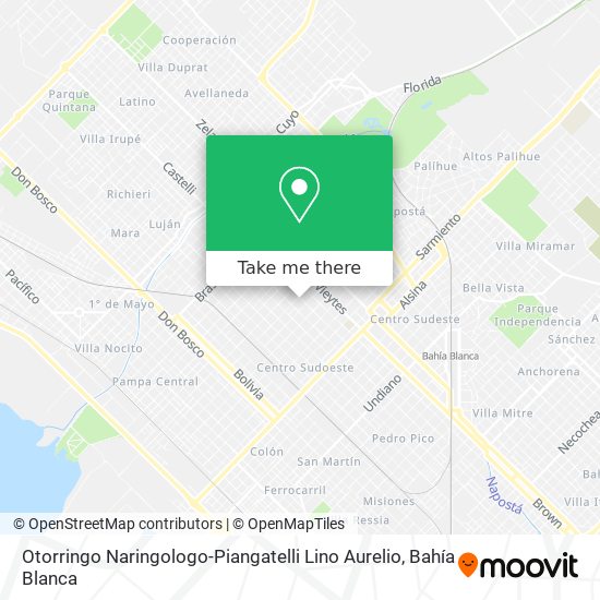 Otorringo Naringologo-Piangatelli Lino Aurelio map