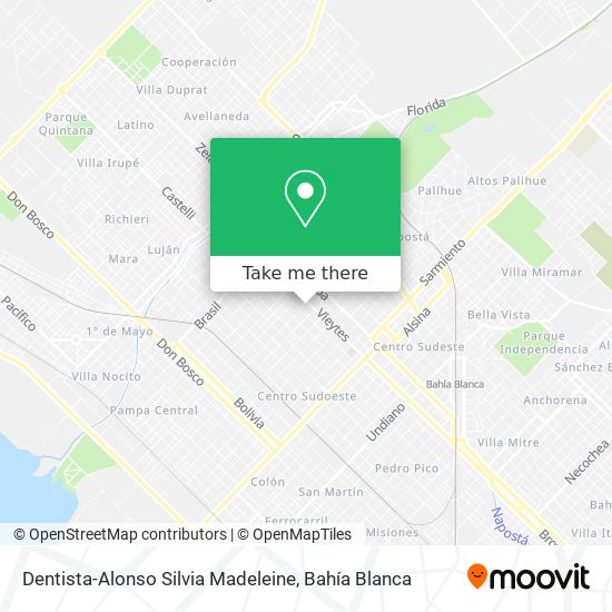 Dentista-Alonso Silvia Madeleine map