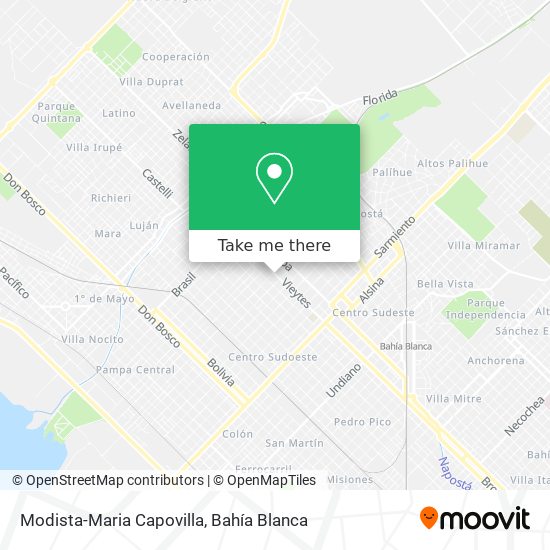 Mapa de Modista-Maria Capovilla