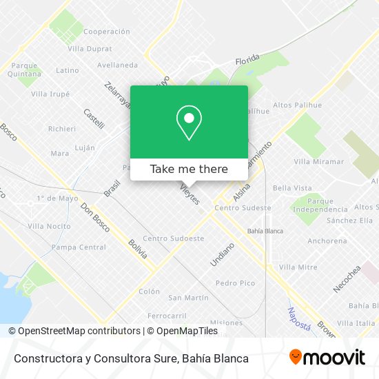 Constructora y Consultora Sure map