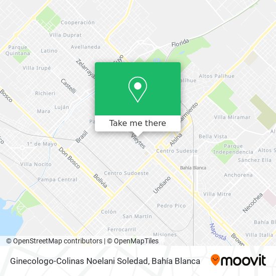 Mapa de Ginecologo-Colinas Noelani Soledad