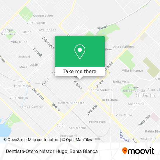 Mapa de Dentista-Otero Néstor Hugo