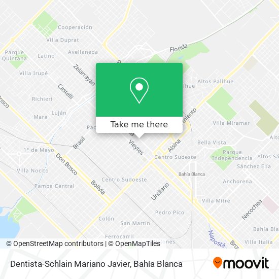 Dentista-Schlain Mariano Javier map