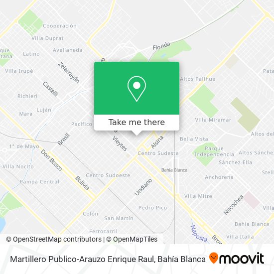 Martillero Publico-Arauzo Enrique Raul map