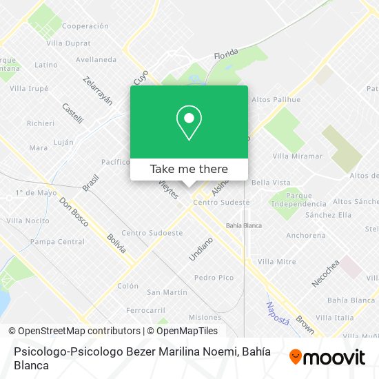 Mapa de Psicologo-Psicologo Bezer Marilina Noemi