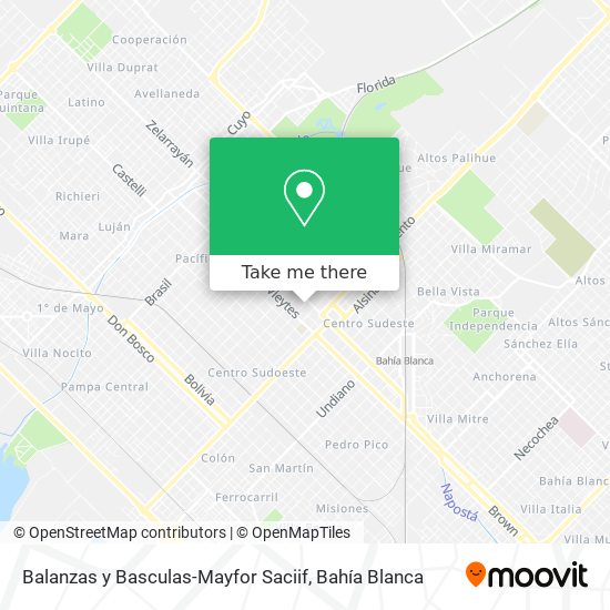 Balanzas y Basculas-Mayfor Saciif map