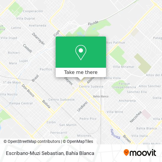 Escribano-Muzi Sebastian map
