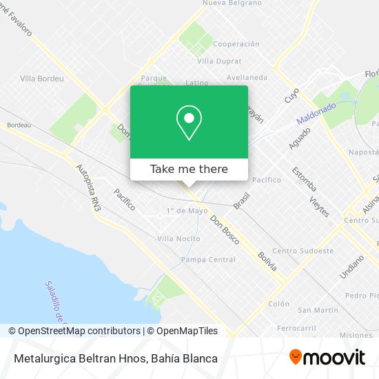 Metalurgica Beltran Hnos map