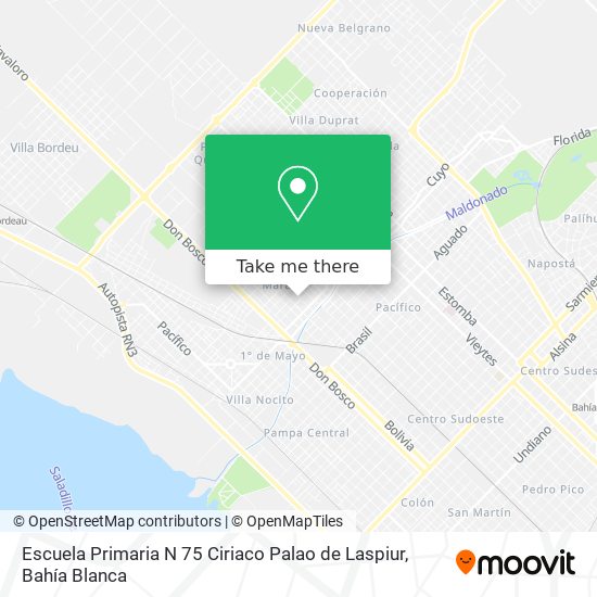Escuela Primaria N 75 Ciriaco Palao de Laspiur map