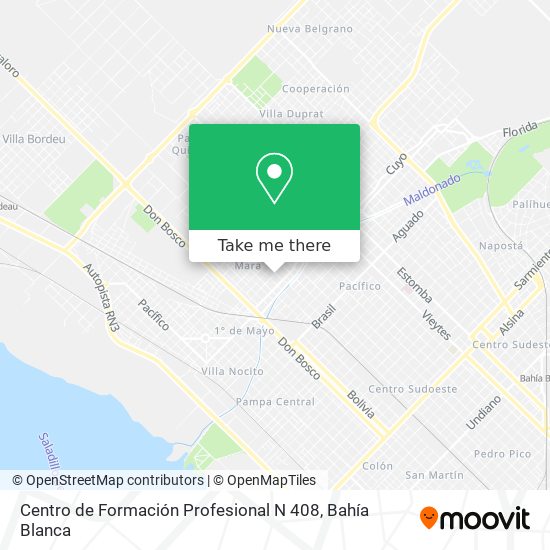 Centro de Formación Profesional N 408 map