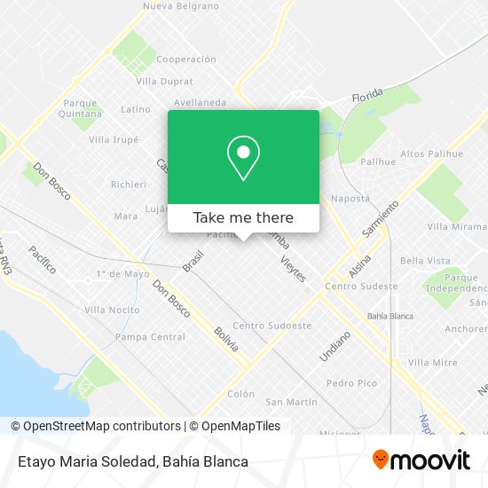 Mapa de Etayo Maria Soledad