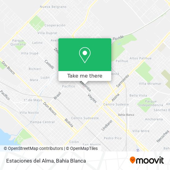 Estaciones del Alma map