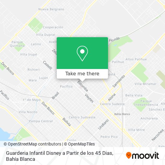 Guarderia Infantil Disney a Partir de los 45 Dias map