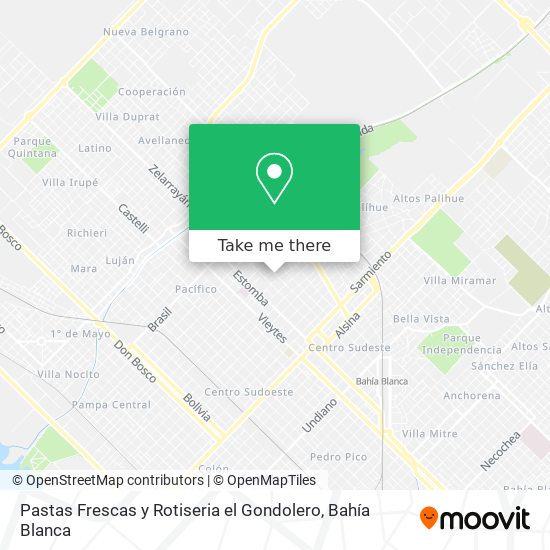 Pastas Frescas y Rotiseria el Gondolero map