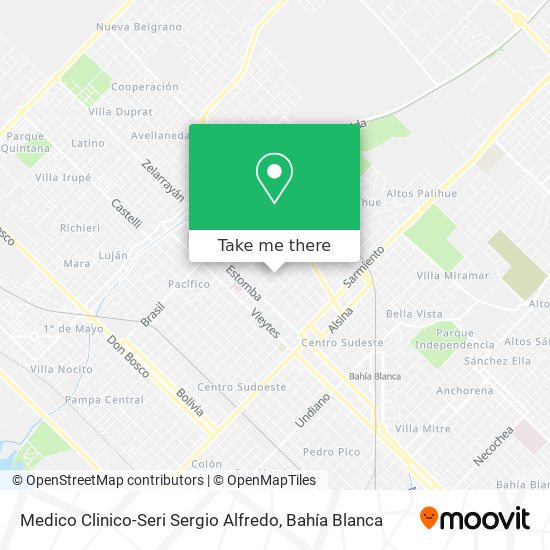 Medico Clinico-Seri Sergio Alfredo map