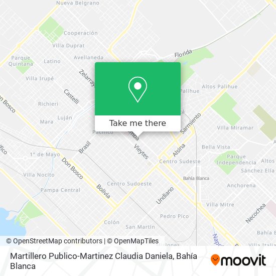 Martillero Publico-Martinez Claudia Daniela map